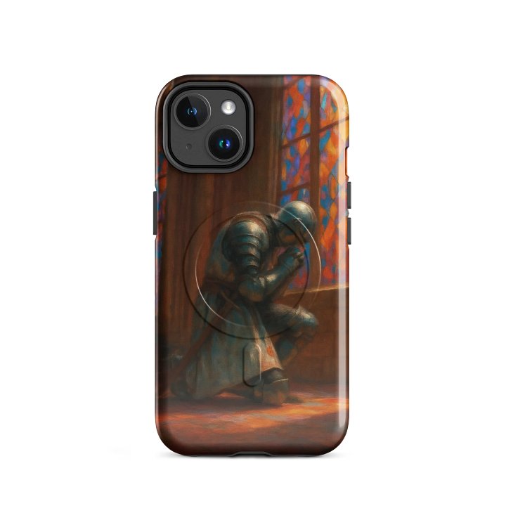 The Devout Knight Phone Case: A Moment of Prayer product image (17)