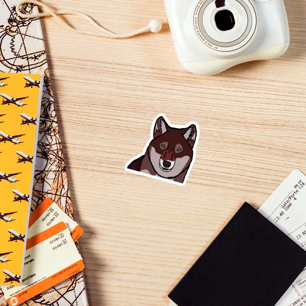 Wolf Magnet product image (9)