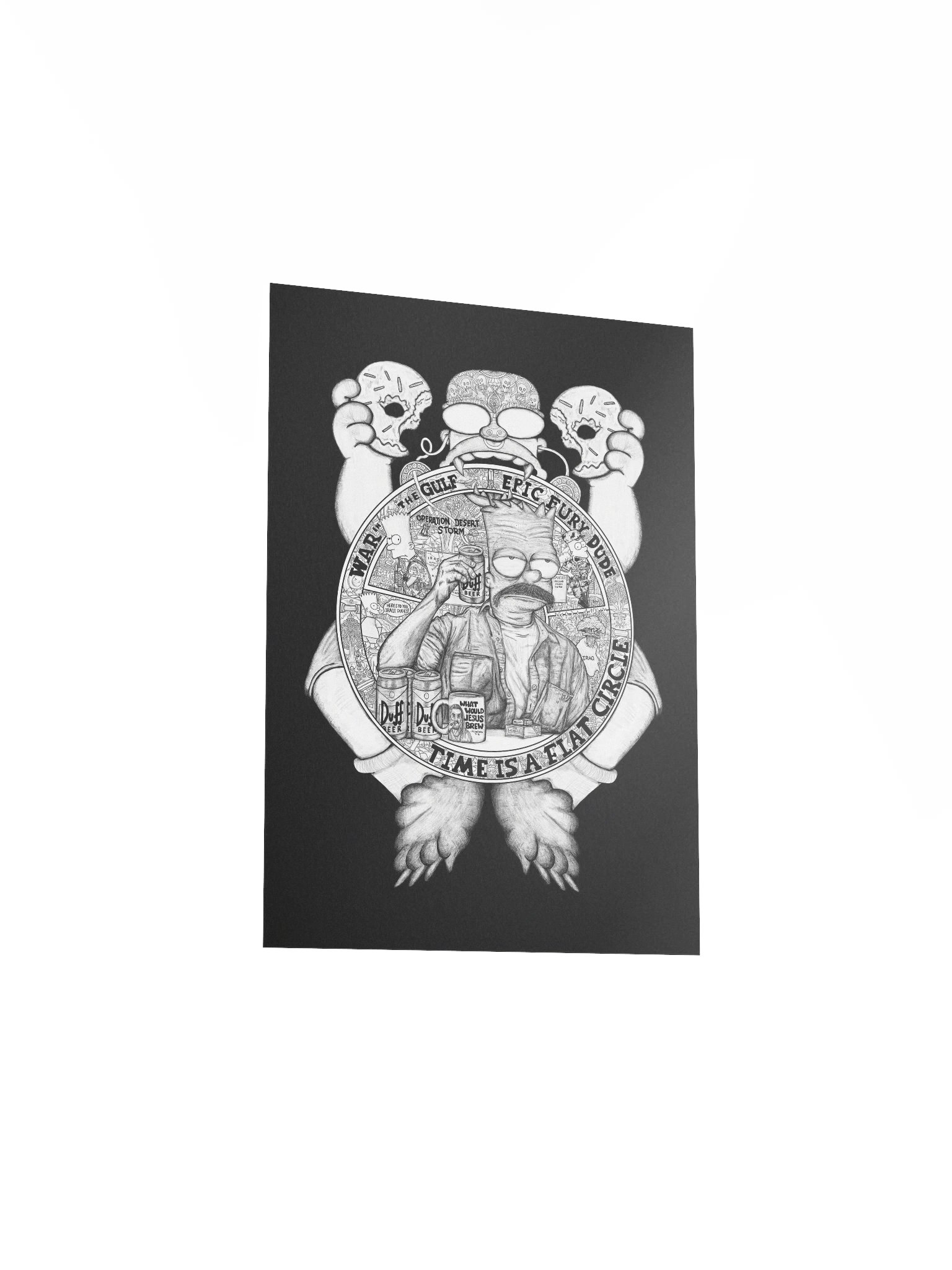 It's Samsara! B/W Print product image (34)
