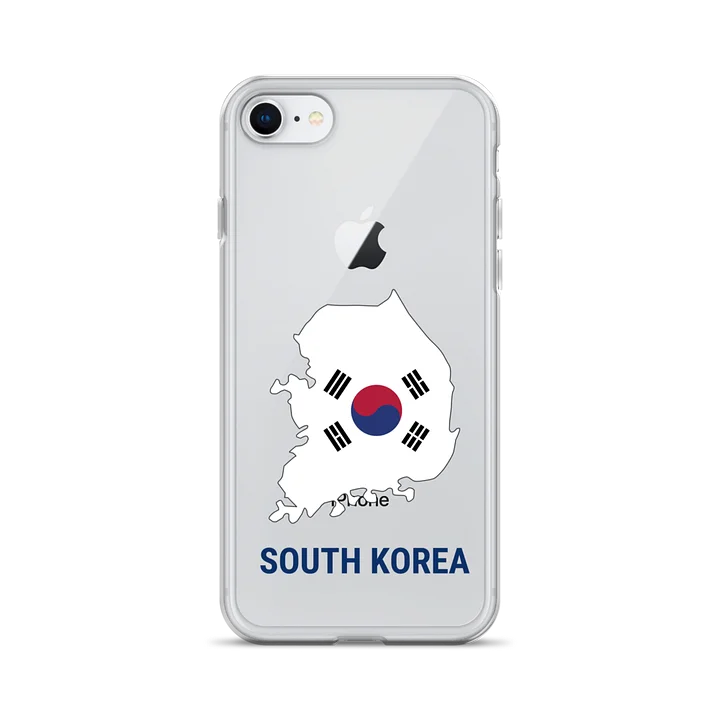 South Korea 2026 World Cup Flag iPhone Tough Case - South Korea Soccer Phone Cover - Dual Layer Protective Case product image (1)