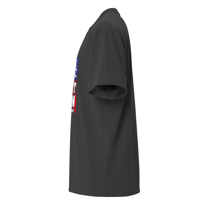 American Flag Bitcoin Vertical Tee product image (2)