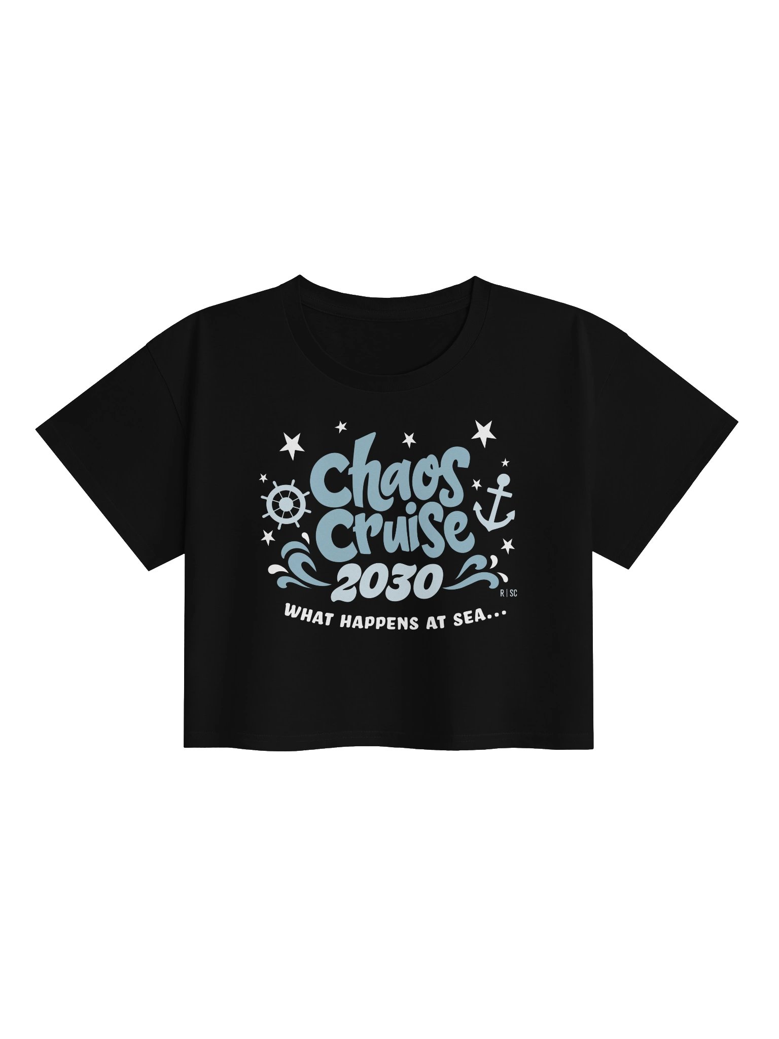 Chaos Cruise Cropped Tshirt product image (1)