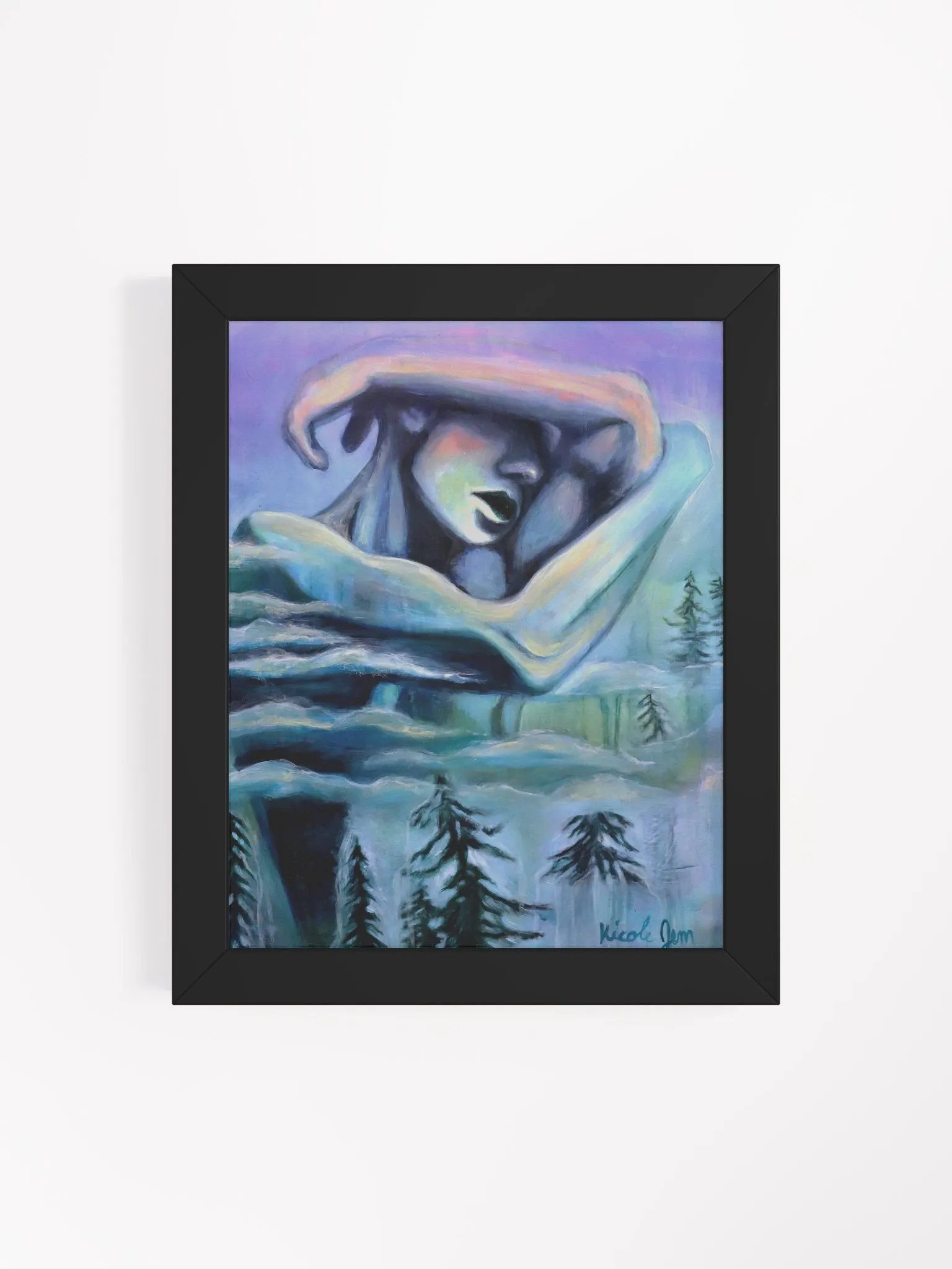 Guarded Forest Framed Print product image (4)