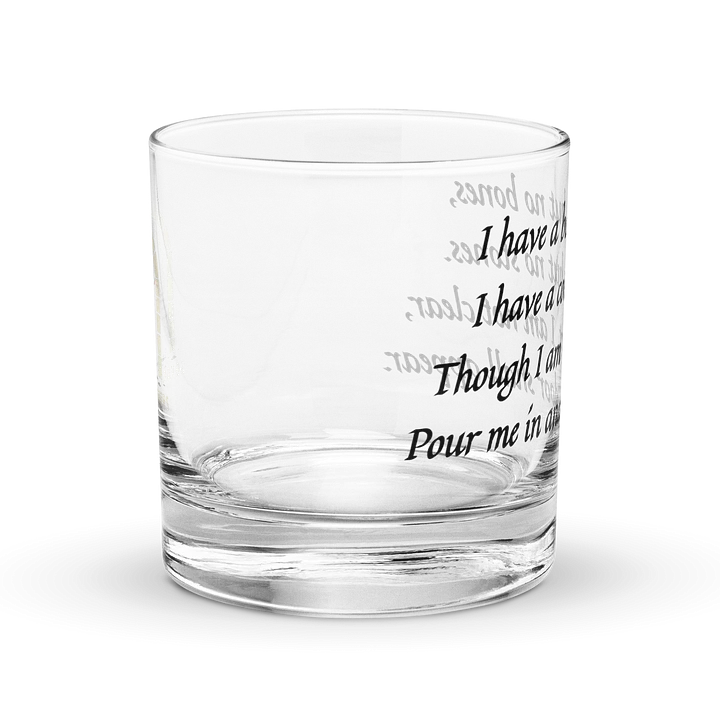 D&D Riddle Whiskey Glass product image (1)
