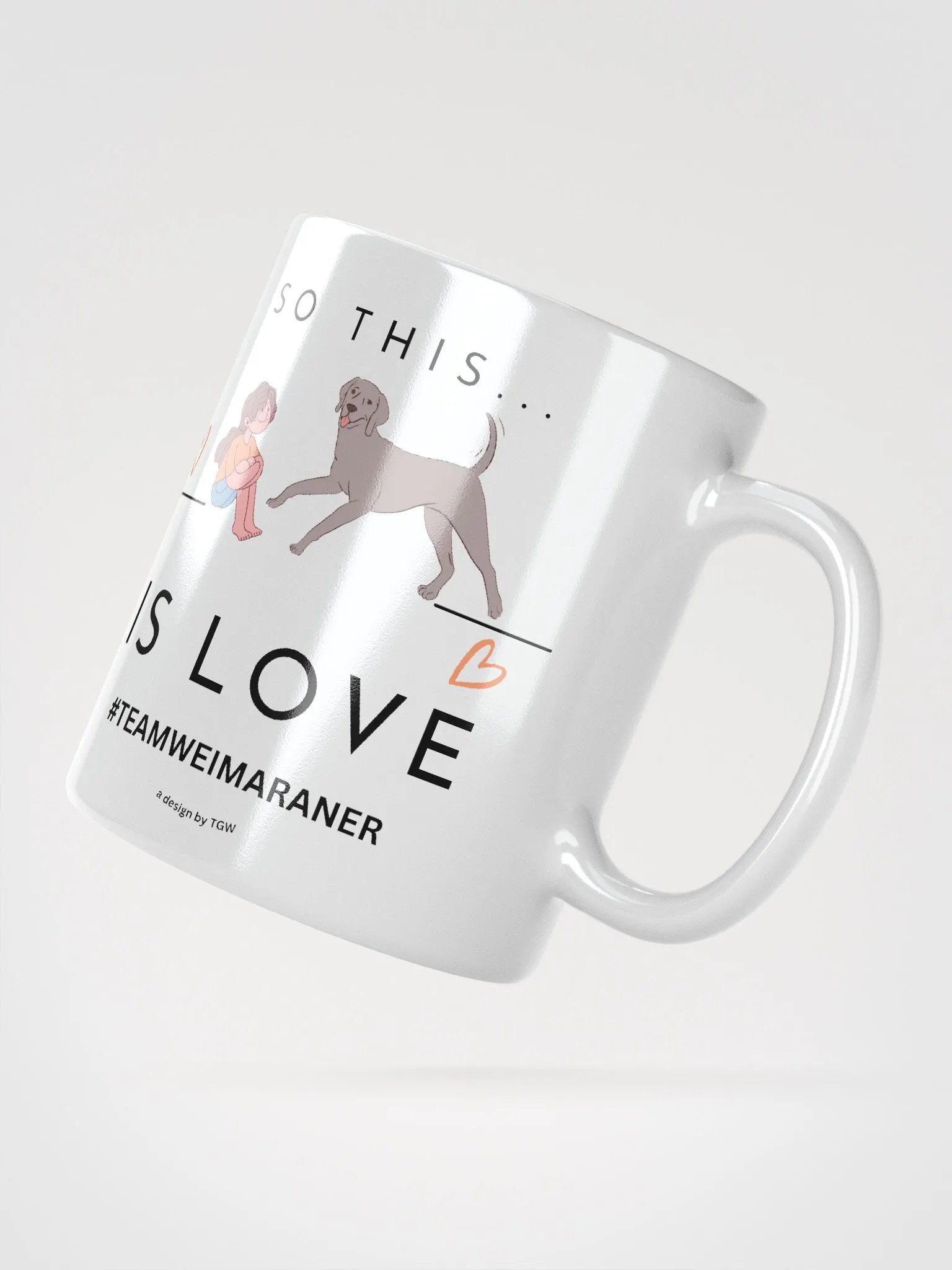 So this...Is Love - White Glossy Mug product image (3)