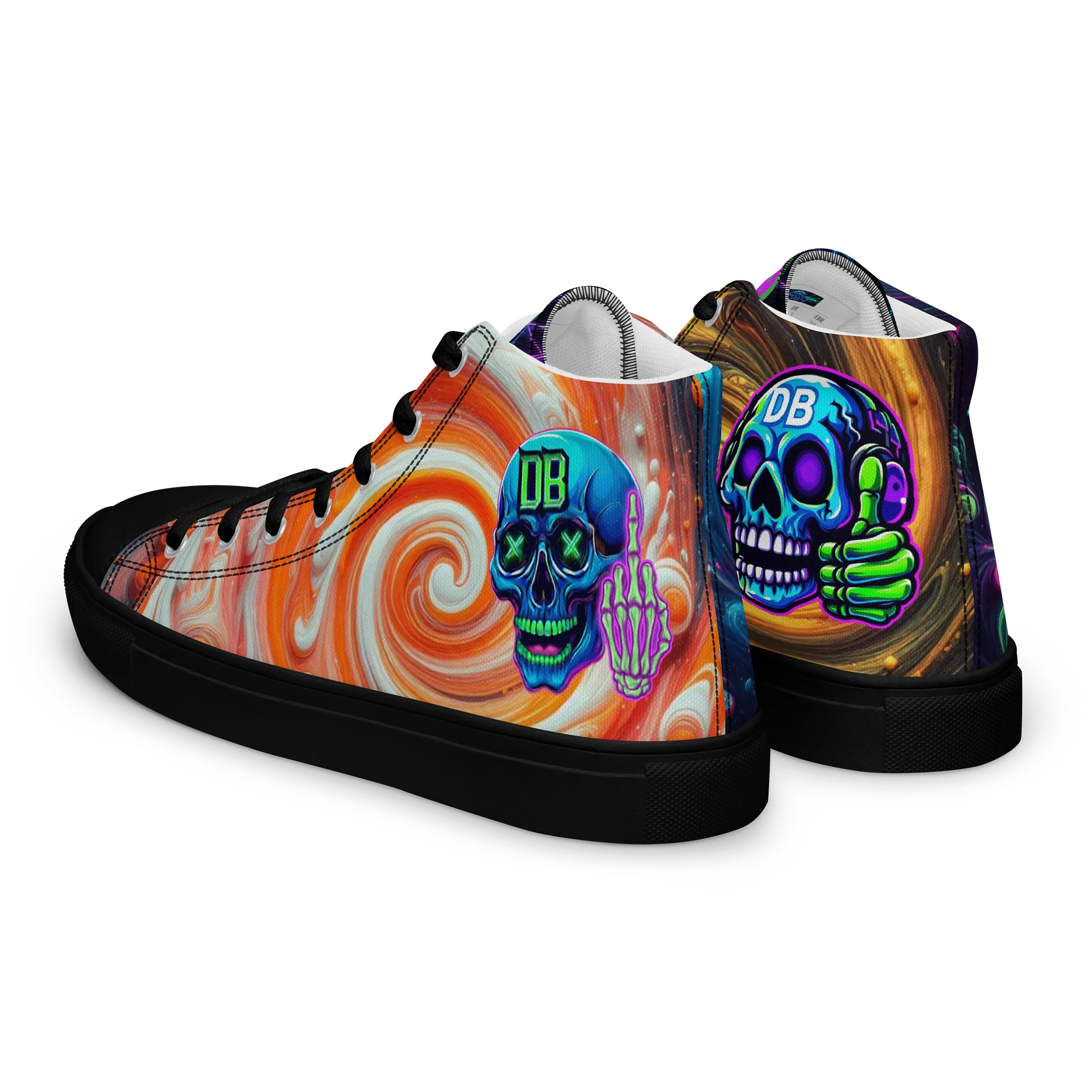 Women's "Cosmic Anarchy" Premium High-Top Sneakers product image (5)