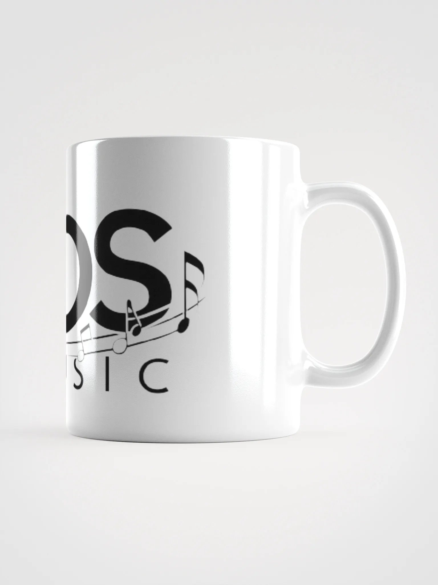 TDS Music White Glossy Ceramic Mug - Dishwasher & Microwave Safe - 11oz, 15oz, 20oz product image (1)
