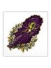 Spider Web Vine Kiss Cut Sticker