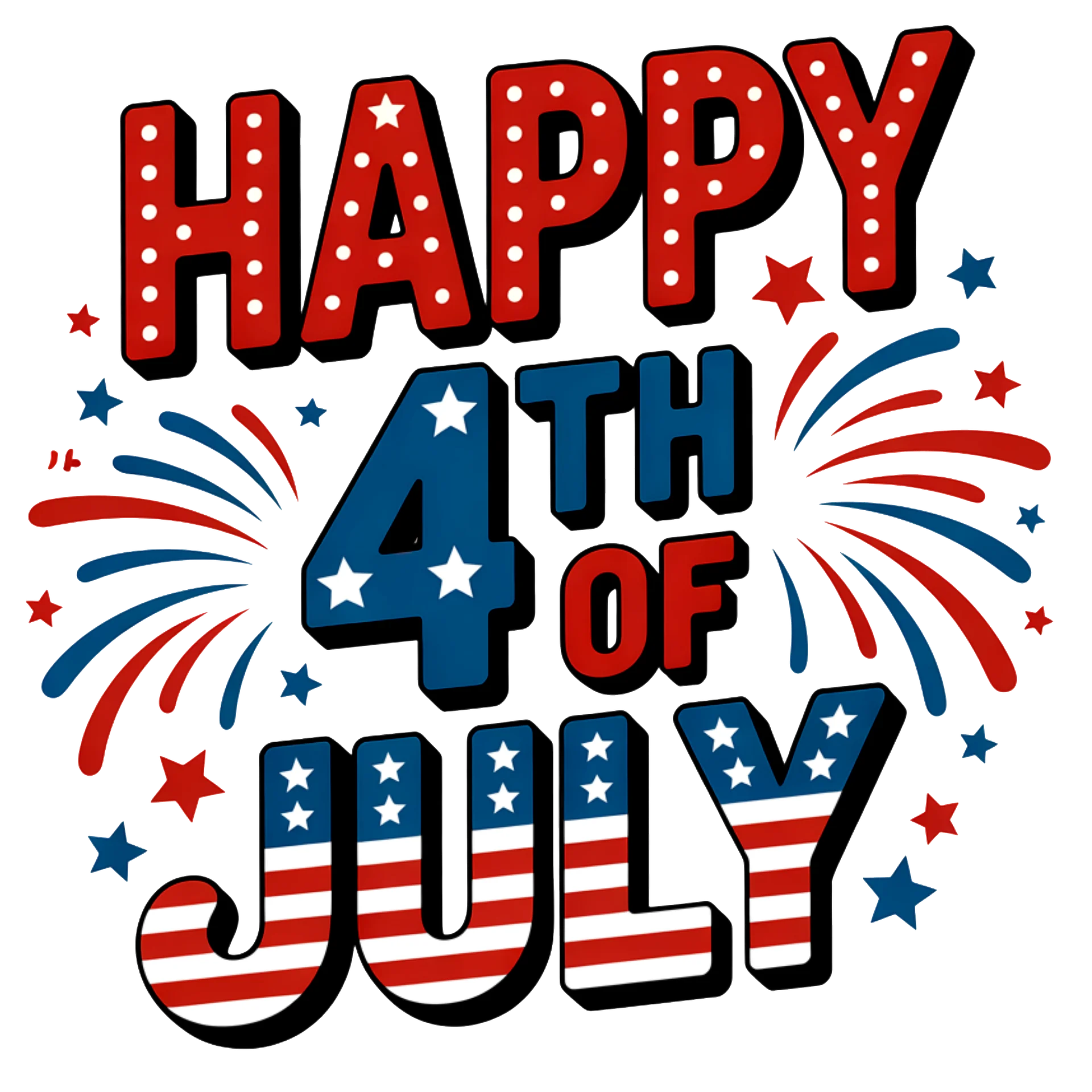 Happy 4th Of July shirts for adults product image (1)