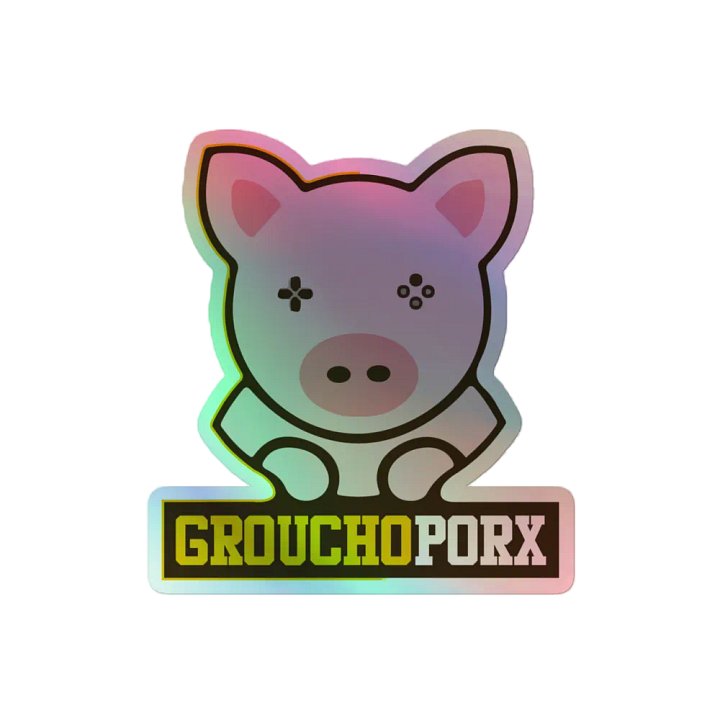 Grouchoporx V2 Holographic Sticker product image (2)