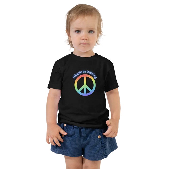 Rainbow Peace Toddler Tee product image (1)