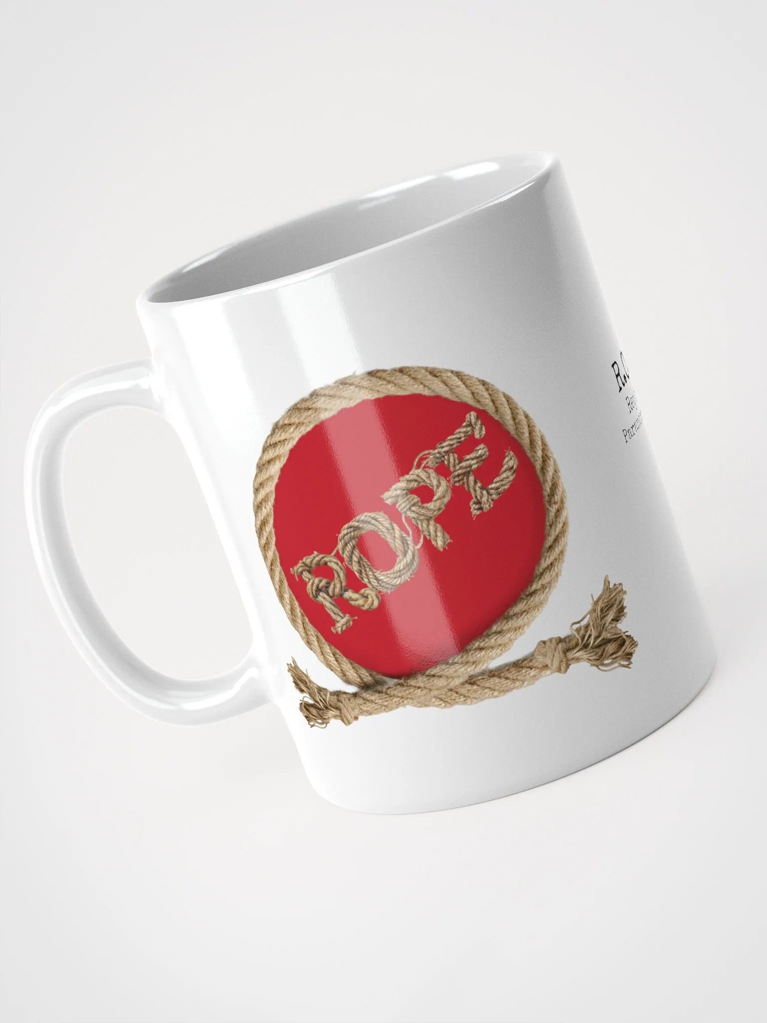 Classic ROPE Design! White Mug product image (3)