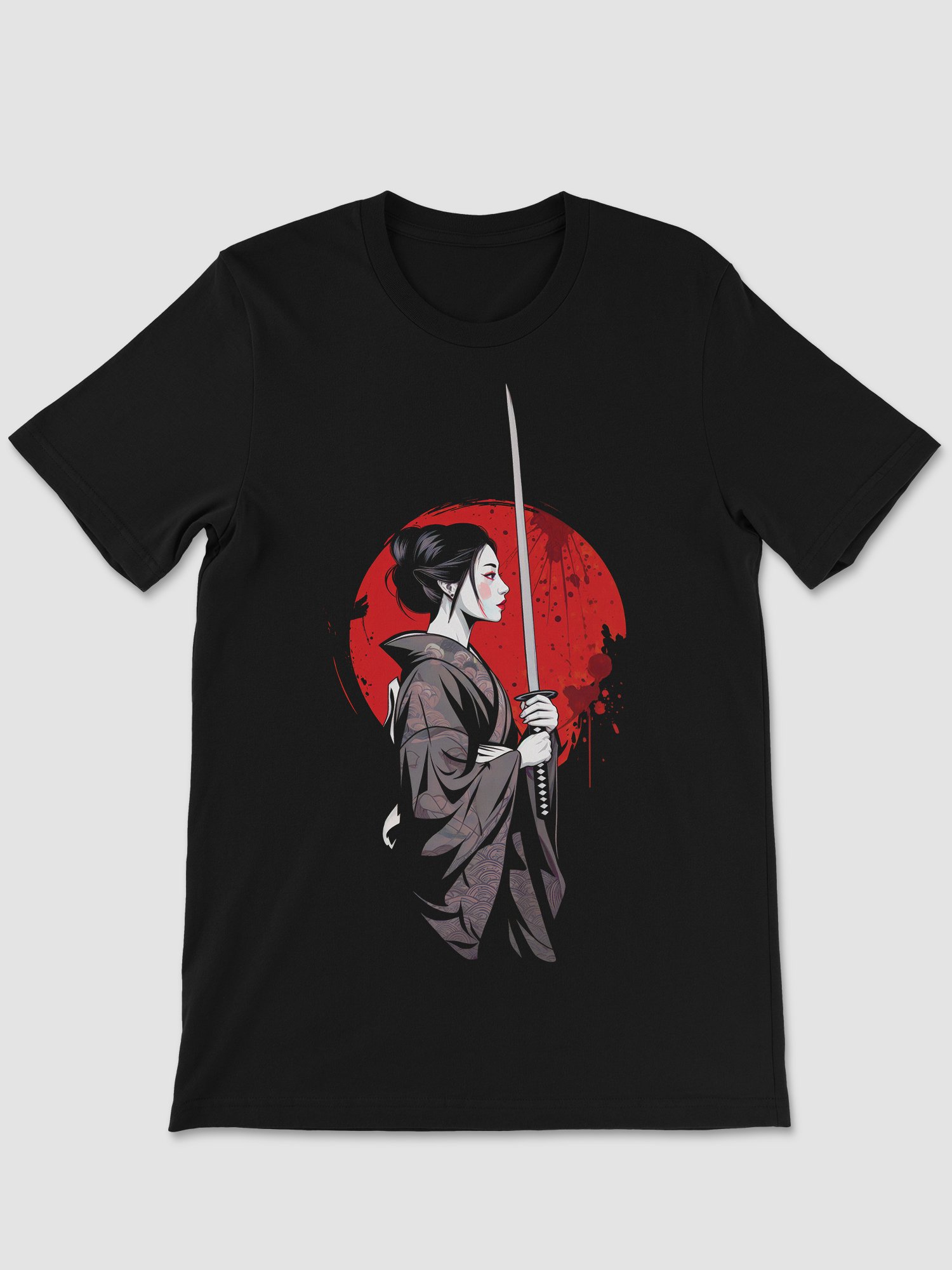 Samurai Geisha T-shirt product image (1)
