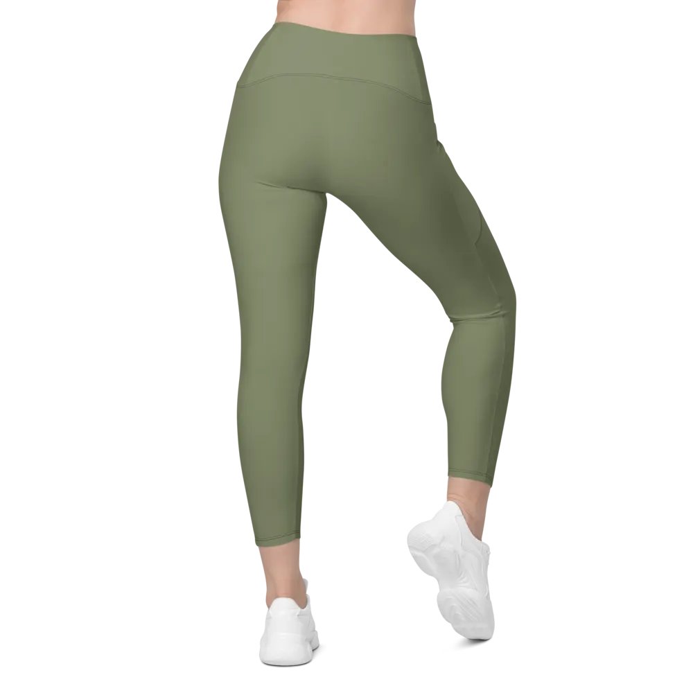 Garden green Leggings with Pockets product image (3)
