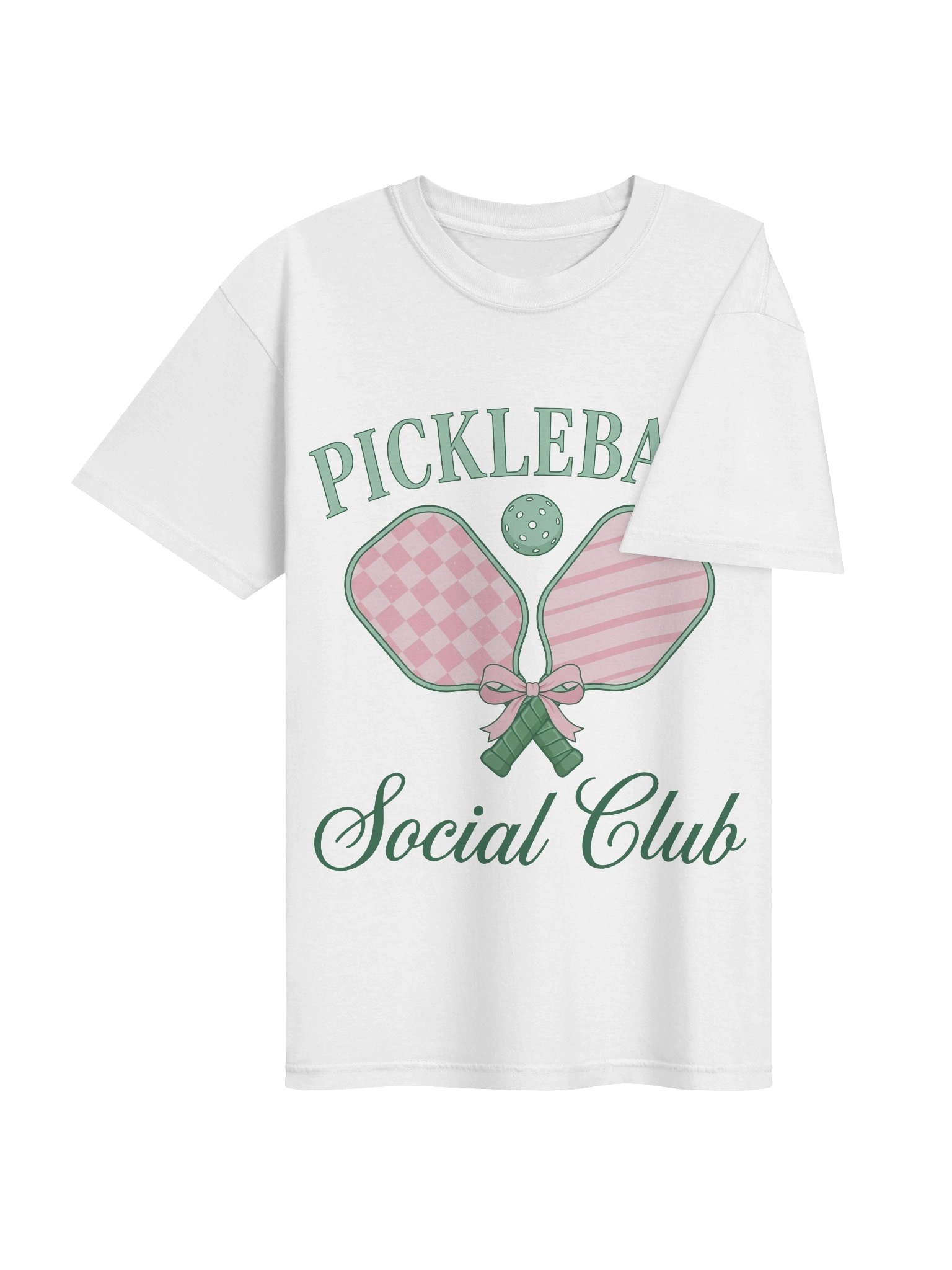 Pickleball Social Club Bow Paddle Tee product image (4)