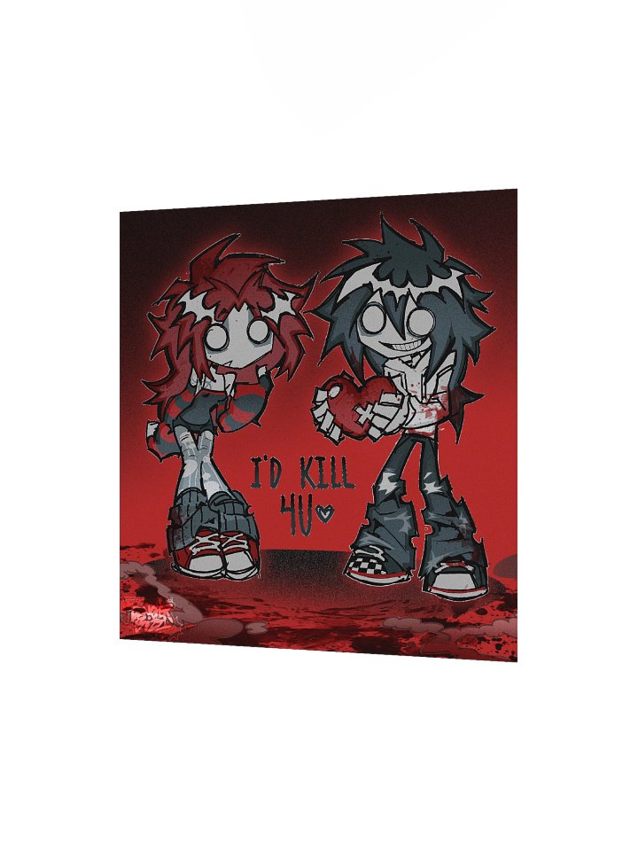 JEFFGHOST "ID KILL 4U" POSTER product image (10)