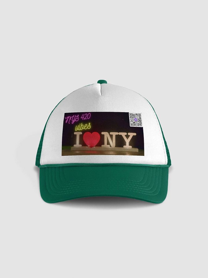 I ❤️ NY Foam Trucker Hat - NYS 420 Vibes Edition product image (1)