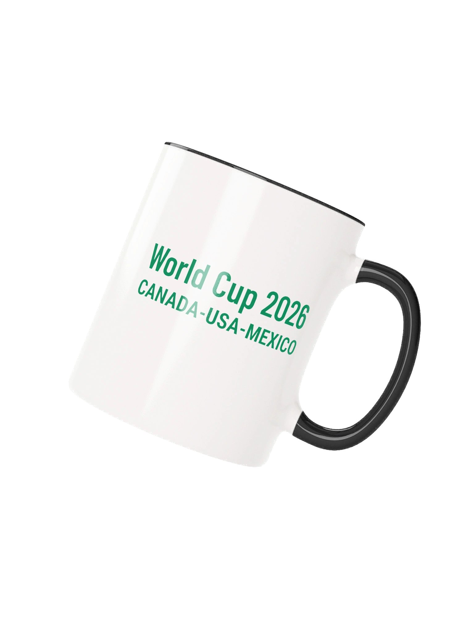 Saudi Arabia 2026 World Cup Flag Mug - Saudi Arabia Soccer Fan Coffee Cup - Premium Two-Tone Ceramic Mug product image (2)