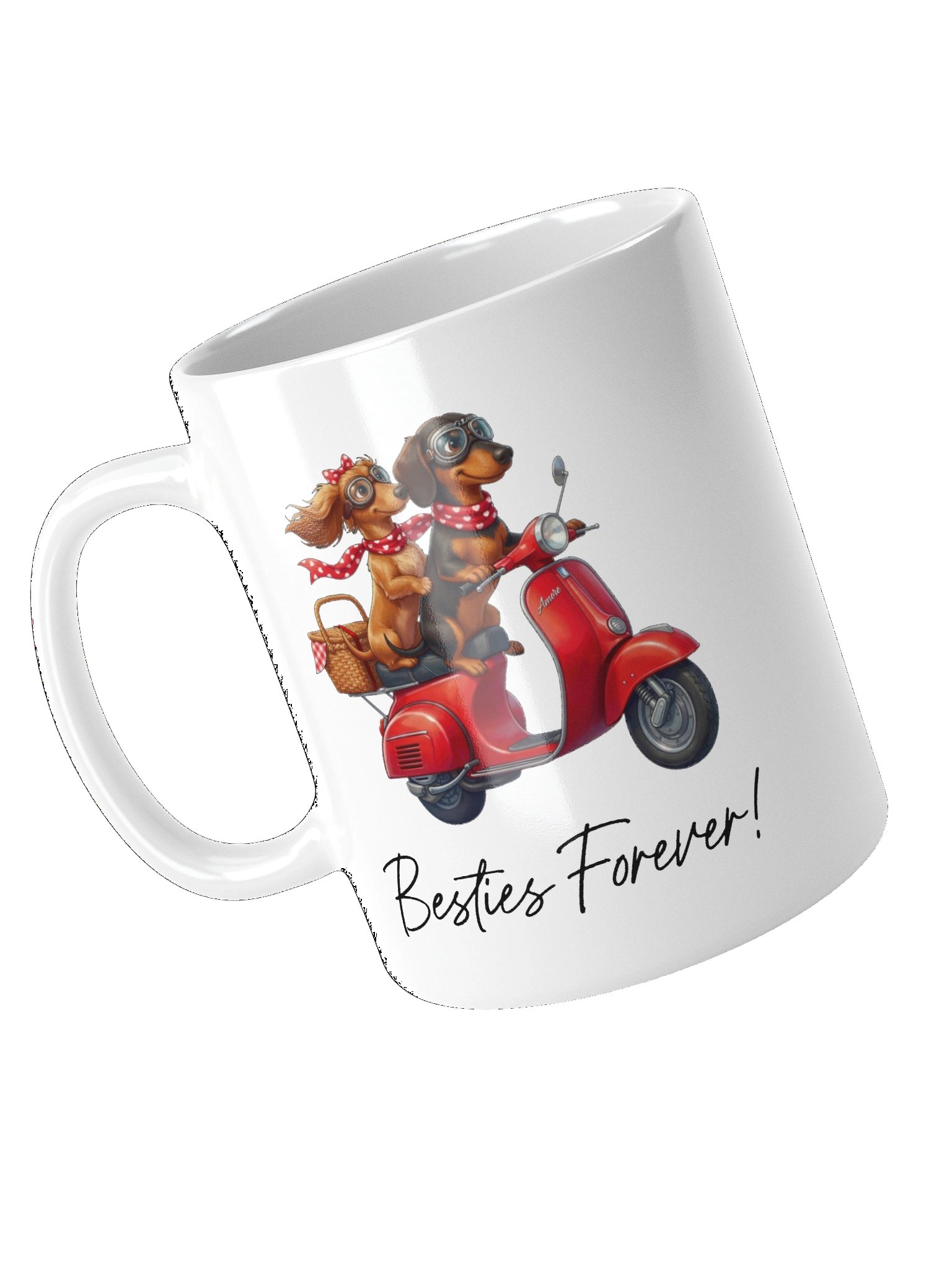 Besties Forever! Ceramic Mug – Romantic Valentine's Day or Anniversary Gift product image (6)