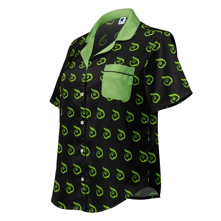 WILLOWISP Field Agent Patterned Short Sleeve Pajama Top product image (1)