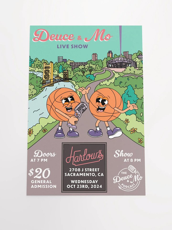 Deuce & Mo LIVE Show Poster product image (1)