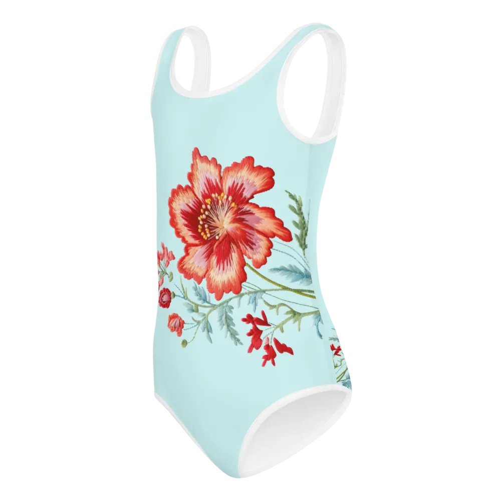 Radiant Blooms Kids Swimsuit product image (12)