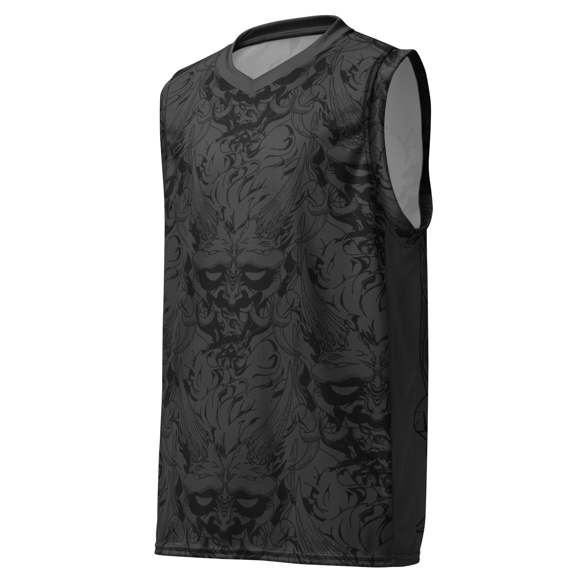 [ ONIFACE ] GRAY/BLACK Basketball Jersey // SYN product image (1)