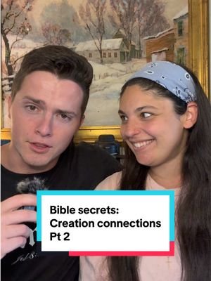 Bible secrets: creation connections part 2 #christiantiktok #christiantok #fyp #bibletrivia #jesus 