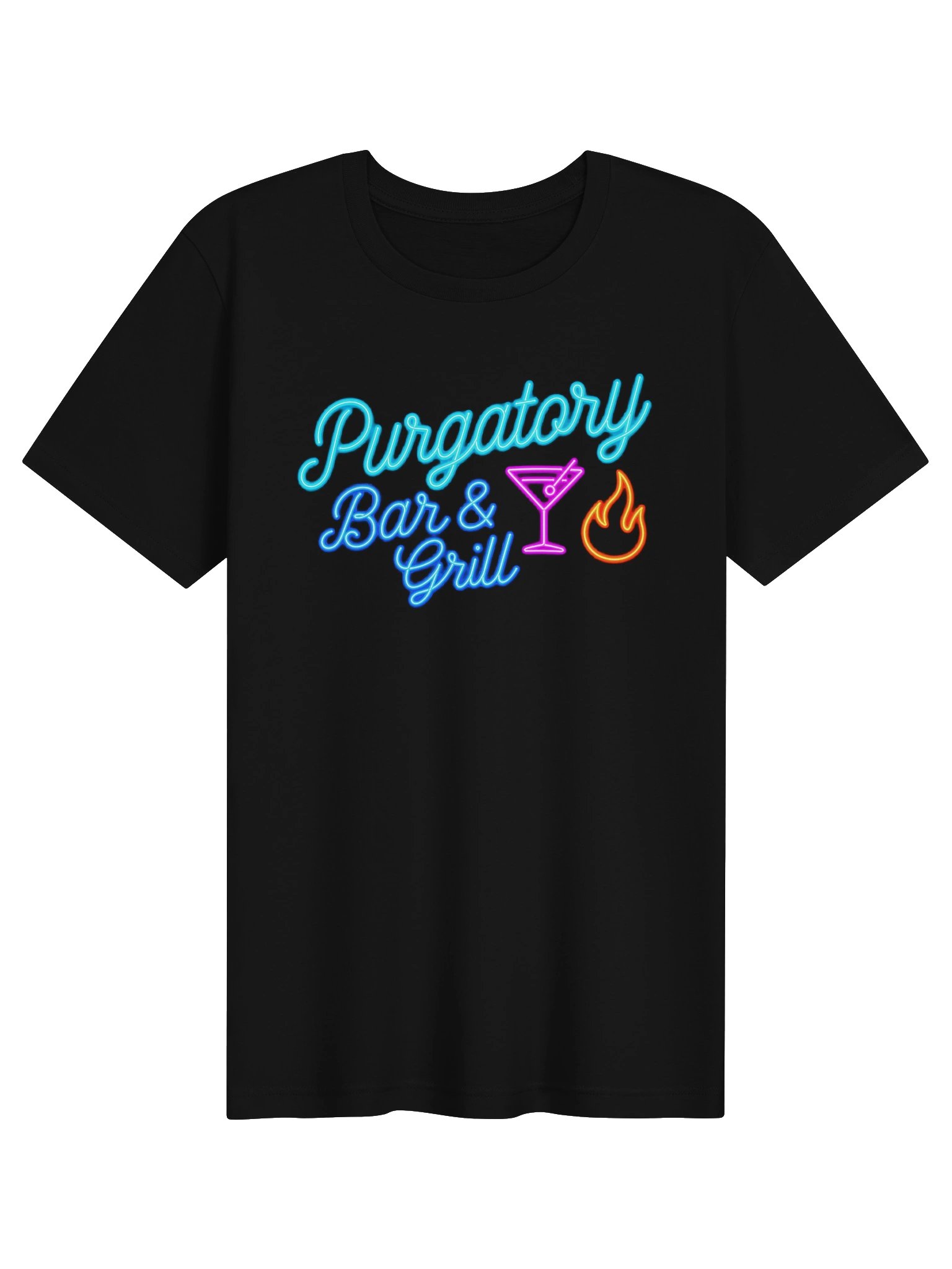 Purgatory Neon Bar & Grill Tee product image (8)