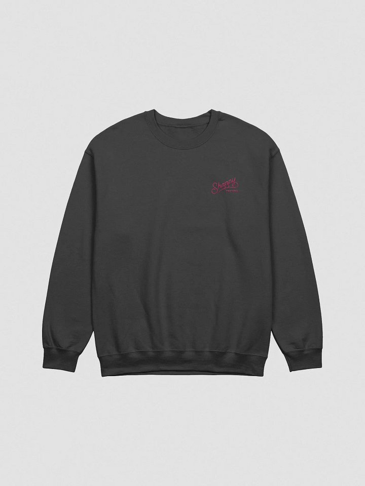 Pink Embroidered Shappy Crew Sweatshirt product image (1)