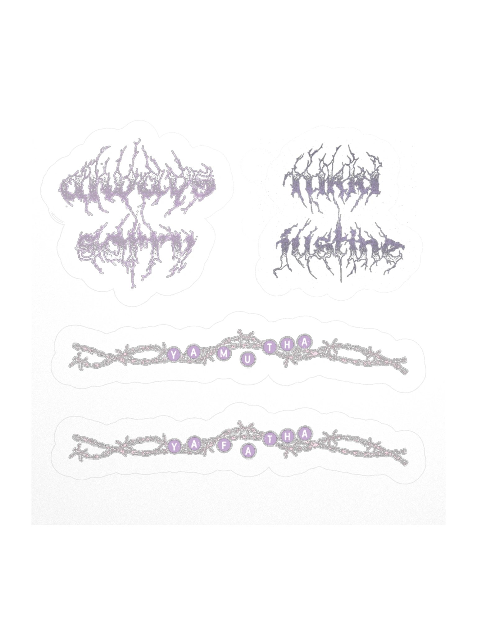 Gothic Sticker Sheet product image (2)