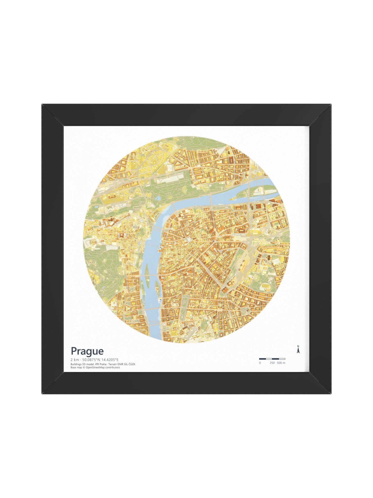 Prague: 3D City Map product image (1)