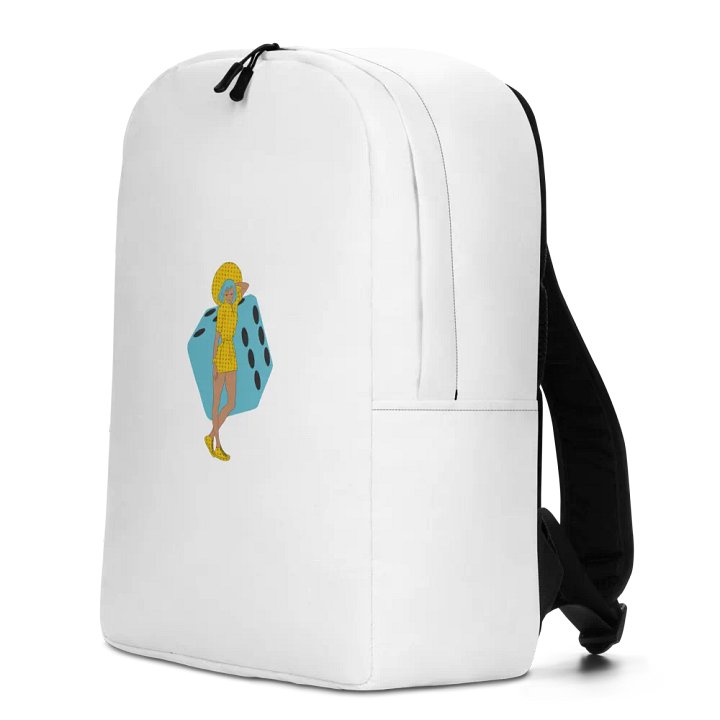 Dice Girl - All-Over Print Minimalist Backpack product image (2)