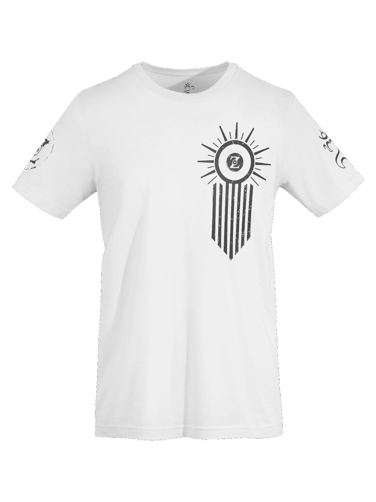 Zero Point Immersion Shirt Black on White product image (7)