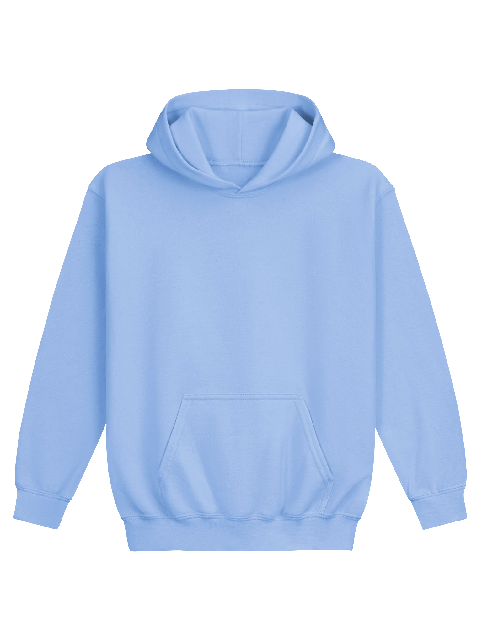 Kids Pullover Sweatshirt - Carolina Blue, Logo on Back product image (1)