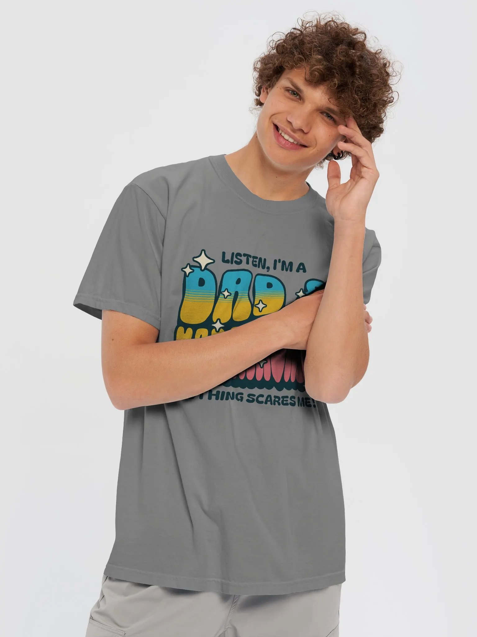 Dad & Marathoner Bold Graphic T-Shirt product image (3)