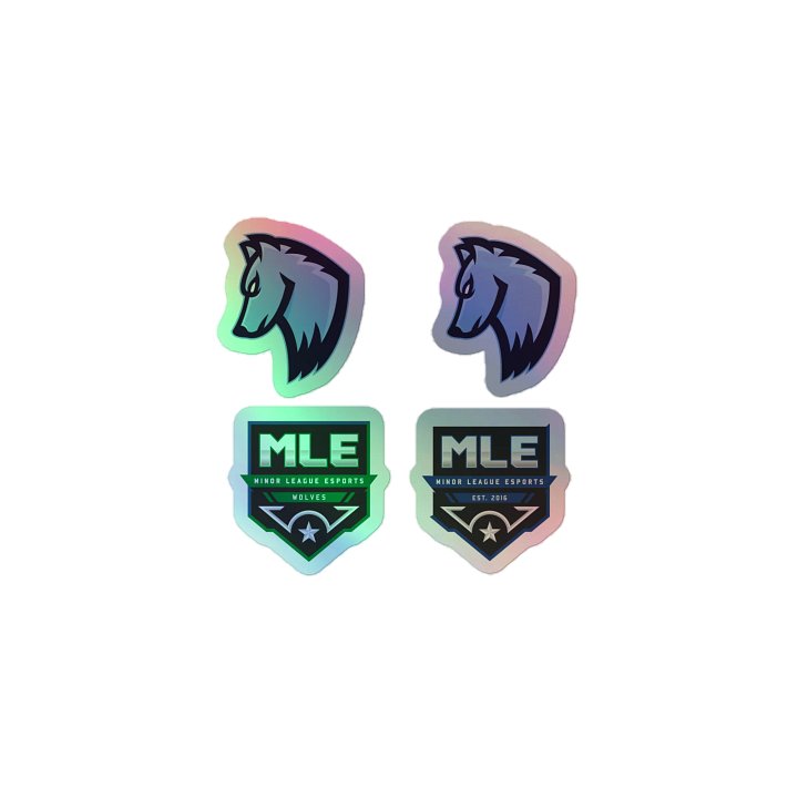 Wolves Holographic Sticker Sheet product image (1)