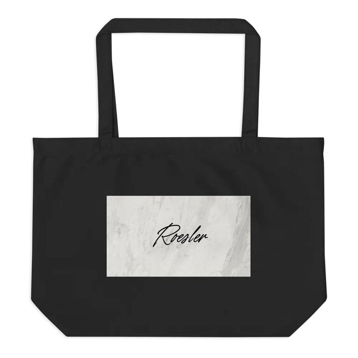 Marble-Textured ROESLER Tote Bag product image (2)