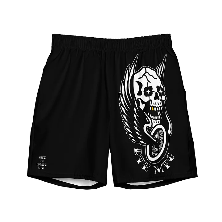 GOLD TOOTH SKULL RIDER SWIM TRUNKS product image (1)