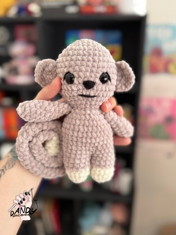 Snuggle Monkey Crochet Pattern | Digital PDF File product image (4)