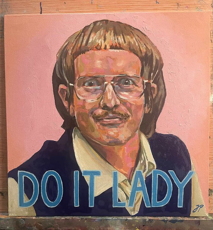 Do It Lady- Original Oil Painting product image (1)