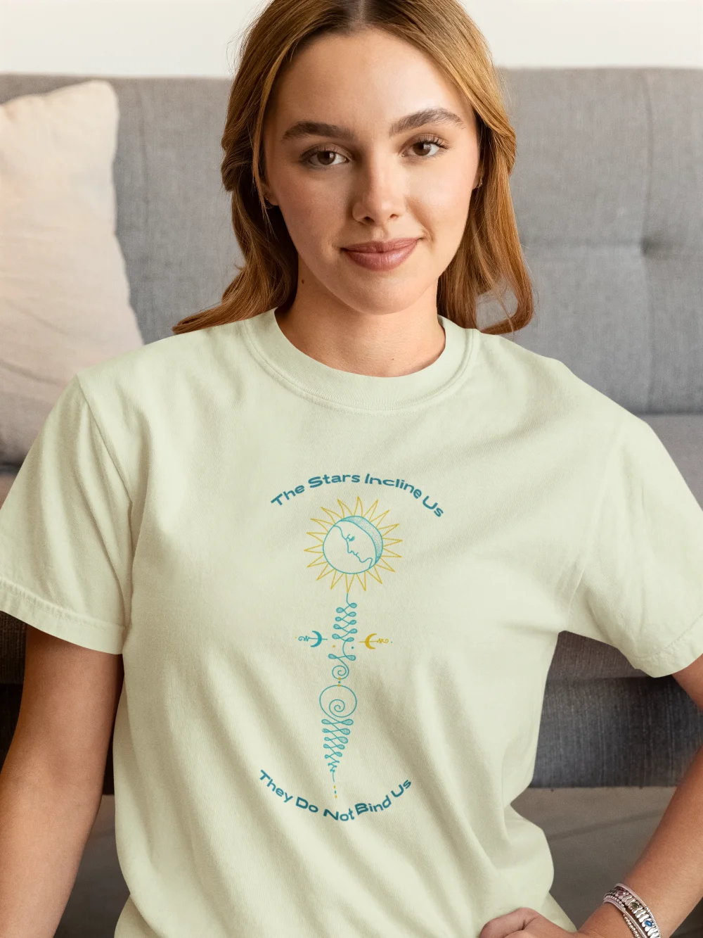 The Stars Incline Us Silhouette Unisex T-Shirt product image (2)