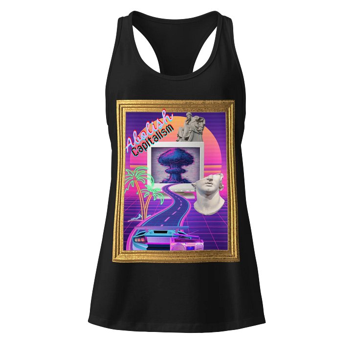 ABOLISH CAPITALISM LADIES TANK product image (1)