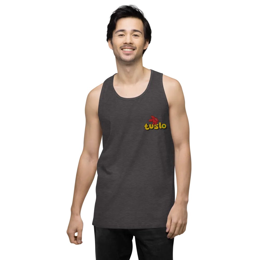 TU-SLO UNISEX EMBROIDERED SLEEVELESS TEE product image (6)