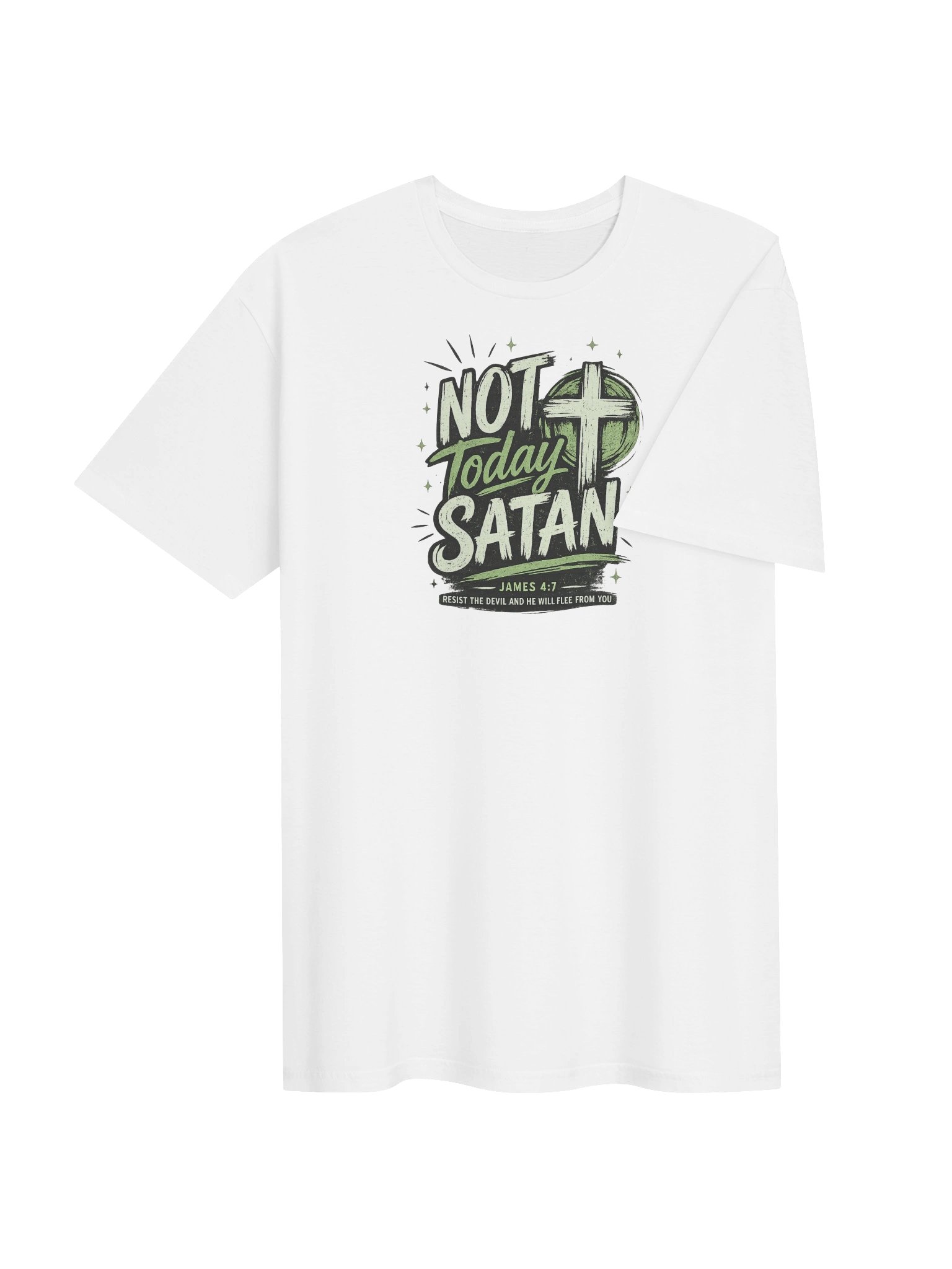 Not Today Satan Unisex T product image (54)