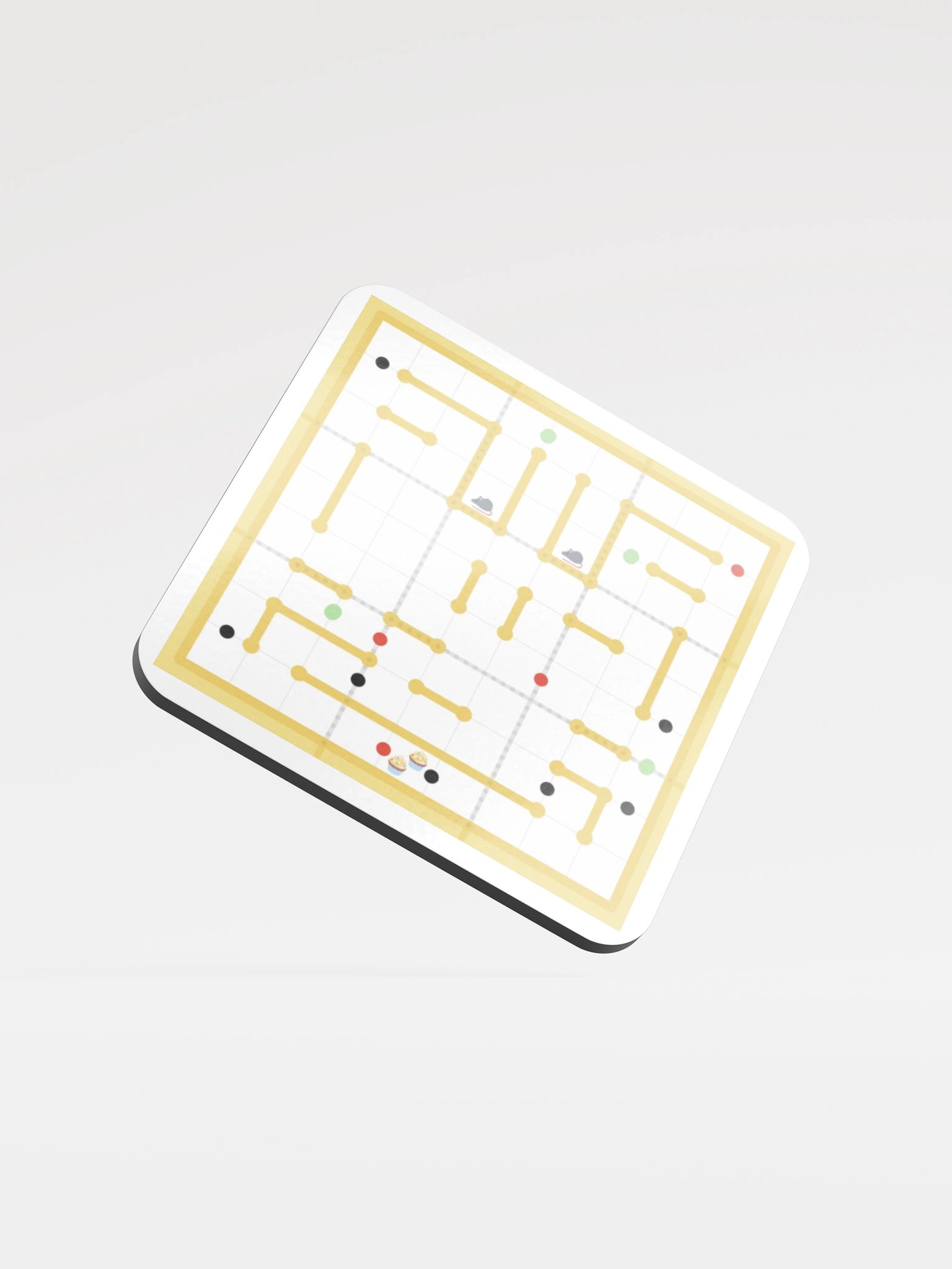 Rat Run Coaster Amber product image (1)