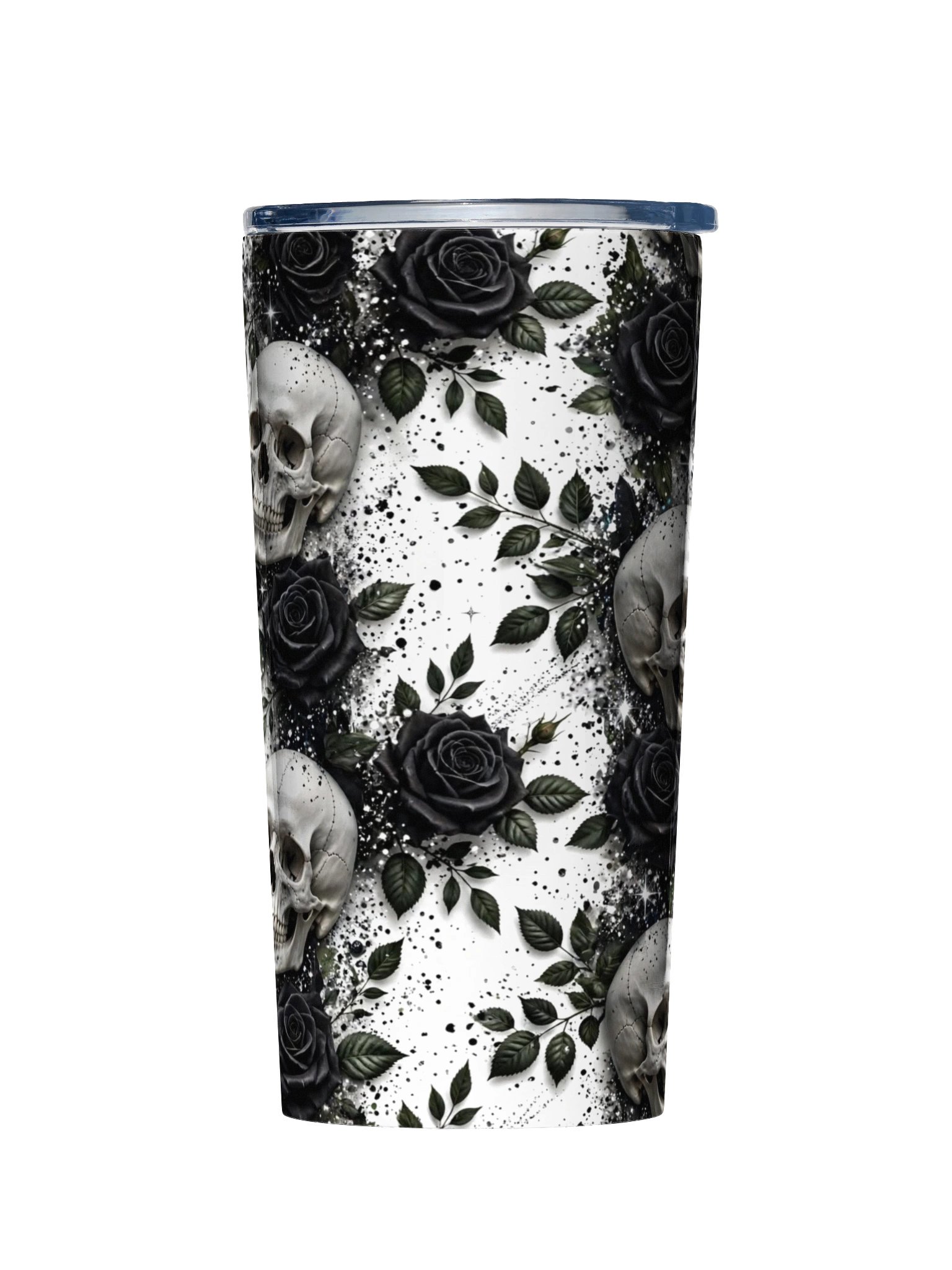 Midight Bloom & Bones 30 0z Gothic Tumbler product image (1)