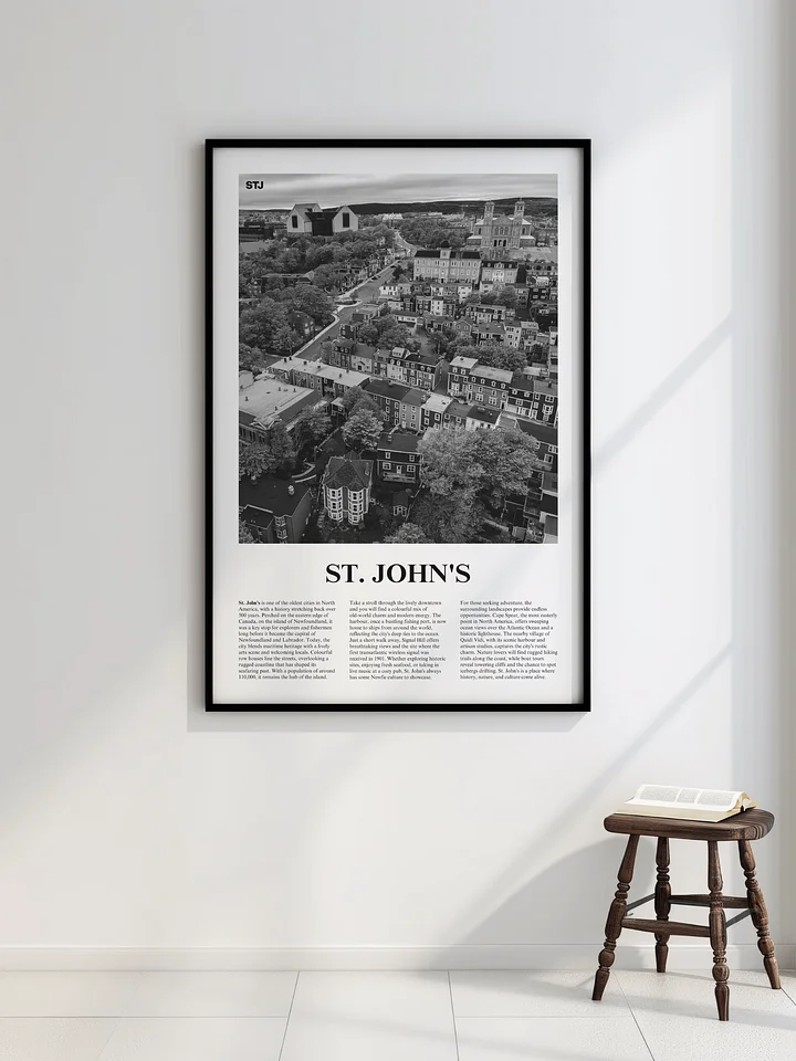 St. John's 02 Newspaper Poster product image (2)