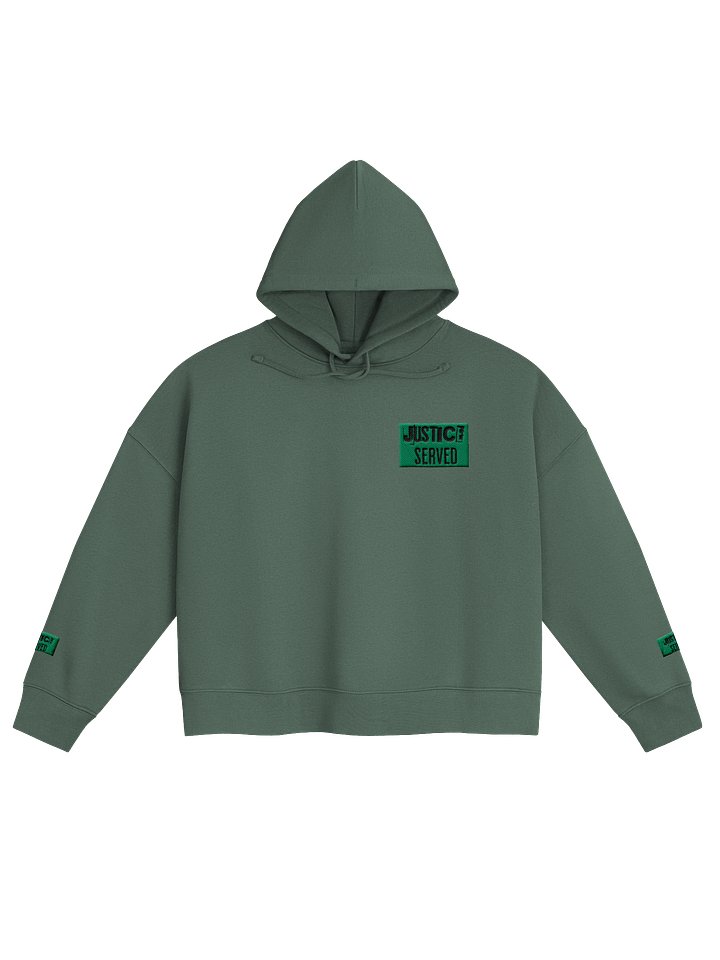 JUSTICE SERVED Organic Hoodie product image (1)