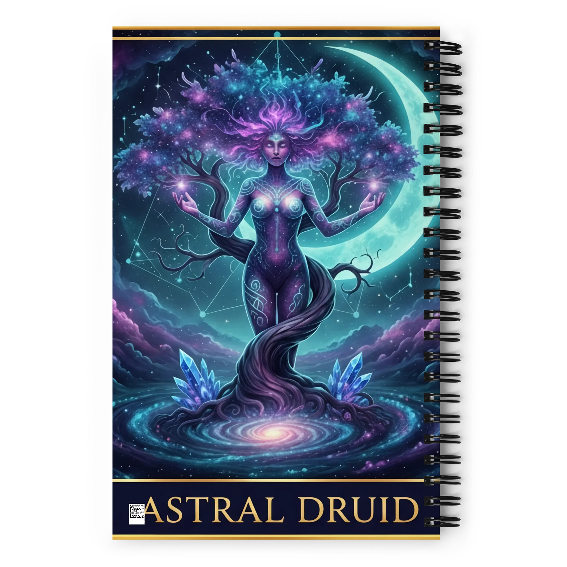 Astral Druid Spiral Notebook product image (2)